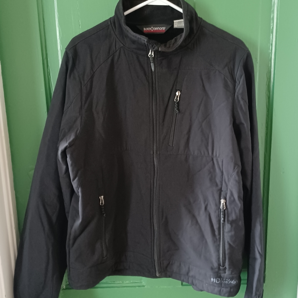 Men's Black Diamond Jacket, medium
